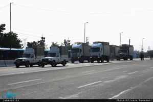 مراسم گرامیداشت روز ارتش جمهوری اسلامی ایران در جوار حرم امام خمینی(س)-1/ رژه