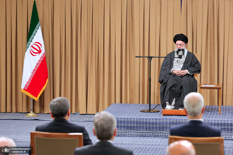 دیدار رئیس‌جمهور و اعضای هیئت دولت با رهبر معظم انقلاب