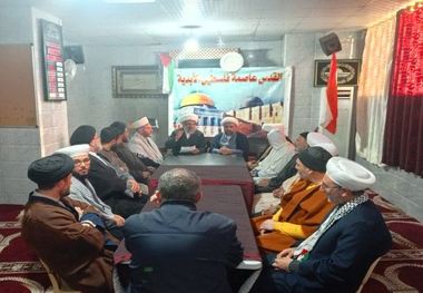 لقاء سیاسی فی مرکز باحث: یوم القدس هو یوم التعبئة المستمرة لإزالة 