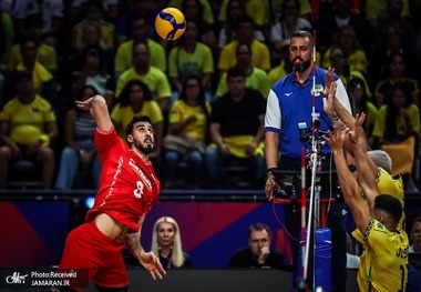 لیگ ملت های والیبال 2025| ایران 0-3 برزیل؛ صبر کنیم!+ عکس