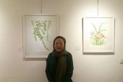 چیبا میاموتو و نگارگری با عطر هایکو و شکوفه های ایرانی