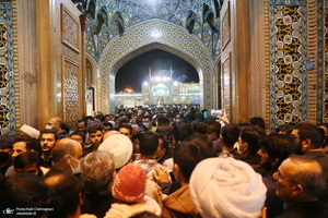 مراسم آغاز  سال 1401 در حرم کریمه اهل بیت (ع)‎