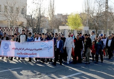 همایش پیاده روی در همدان برگزار شد