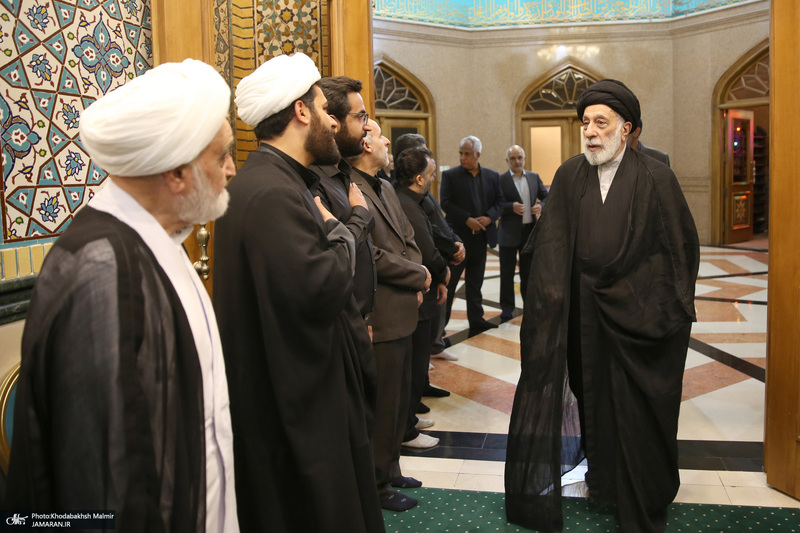 مراسم چهلمین روز درگذشت حجت الاسلام و المسلمین محمدعلی جماعتی در مسجد جامع جماران