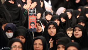 مراسم بزرگداشت رئیس‌جمهور شهید و همراهان گرامی ایشان با حضور رهبر انقلاب