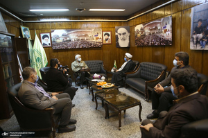دیدار سعید جلیلی با رئیس موسسه تنظیم و نشر آثار امام خمینی (س)