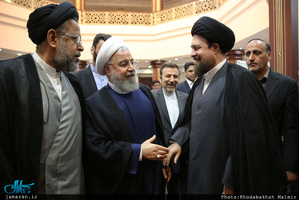 حاشیه تجدید میثاق رئیس جمهوری و هیات دولت با آرمان های حضرت امام(س)