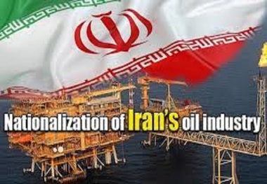 Imam defined nationalization of oil a great service to Iranian nation and non- reliance on British colonialism