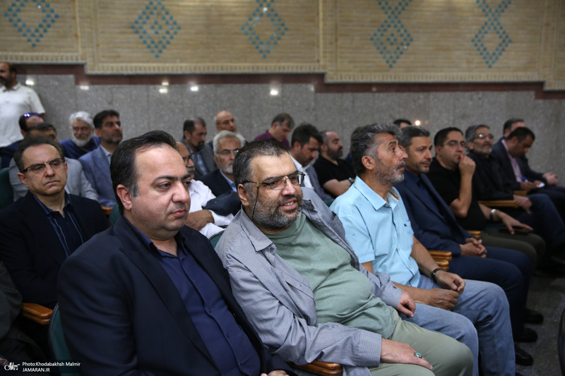 مراسم یادبود حاجیه خانم خدیجه خاتمی در مسجد امیرالمومنین (ع) -1