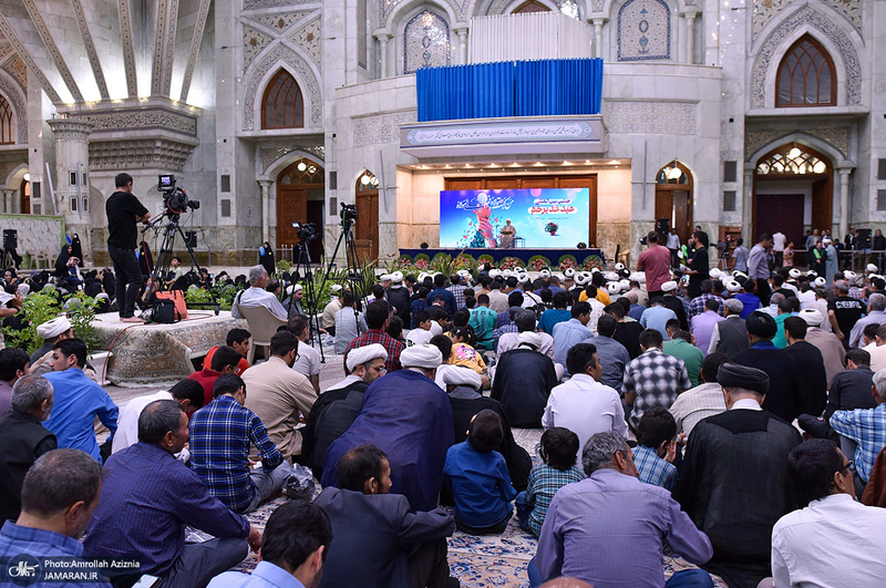 مراسم جشن عید غدیر در حرم امام خمینی (س)