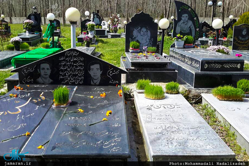 یادی از درگذشتکان در آغازین روزهای سال نو / گورستانی در مسیر انزلی به ماسال