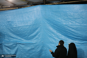 مراسم شب بیست و سوم ماه مبارک رمضان در امام زاده پنج تن لویزان