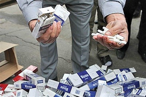محموله نیم میلیاردی سیگار قاچاق در مهاباد کشف شد