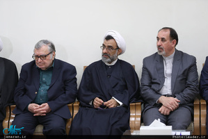 دیدار اعضای ستاد نکوداشت علامه محمدتقی جعفری با رهبر معظم انقلاب 