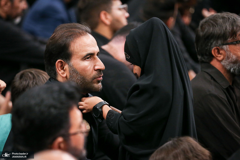 مراسم عزاداری شب تاسوعای حسینی در حسینیه امام خمینی