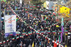 راهپیمایی باشکوه 22 بهمن در قم