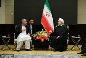 کنفرانس روسای مجالس ایران، افغانستان، پاکستان، ترکیه، چین و روسیه با حضور حسن روحانی