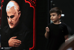 آخرین شب مراسم عزاداری حضرت اباعبدالله الحسین (ع) در حسینیه امام خمینی