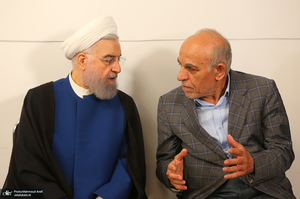 دیدار نوروزی سیاسیون با حسن روحانی