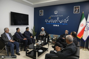 بازدید رییس موسسه تنظیم و نشر آثار امام خمینی (ره) از خبرگزاری ایسنا
