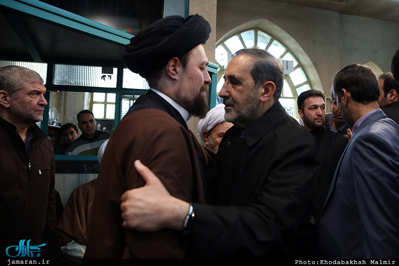 مراسم وداع با پیکر آیت الله هاشمی رفسنجانی(ره) در حسینیه جماران-11