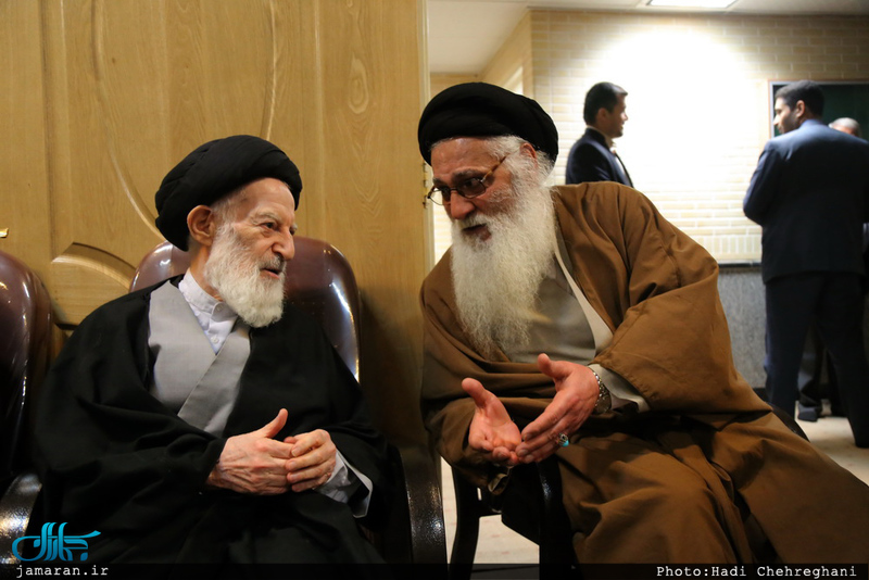 مراسم دومین سالگرد ارتحال آیت الله سید محمد باقر خوانساری(ره) با حضور سید حسن خمینی 