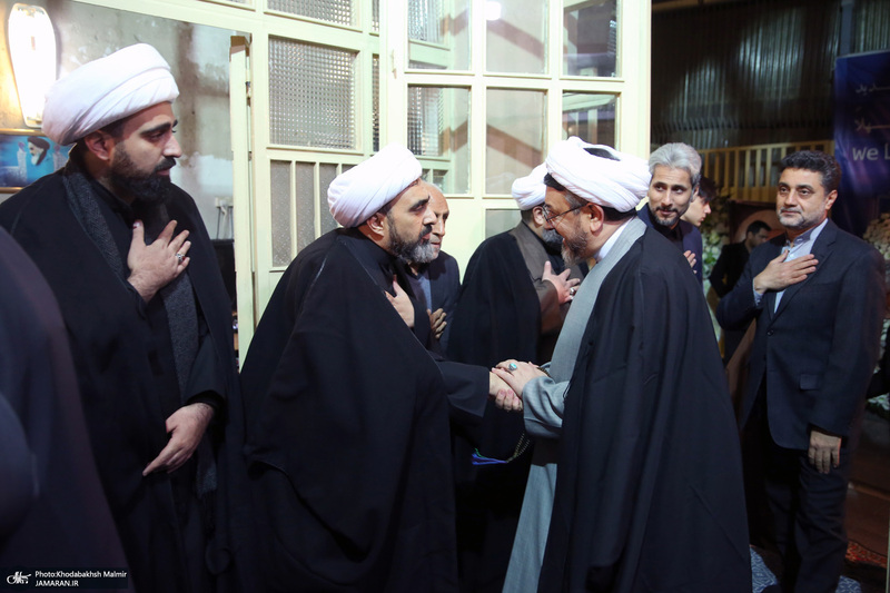 مراسم ختم مرحوم حجت الاسلام و المسلمین صالحی منش در حسینیه جماران