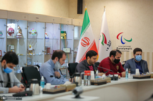 نشست خبری سرپرست کاروان اعزامی ایران به بازی‌های پاراآسیایی جوانان بحرین