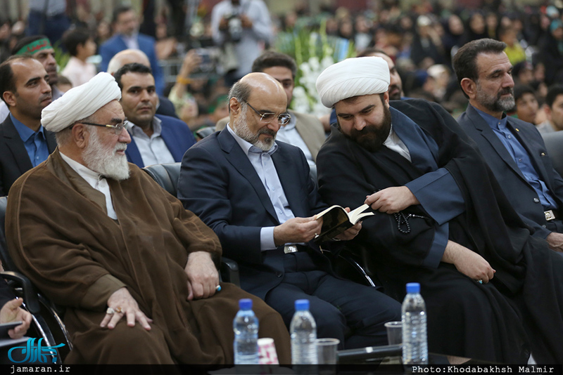 مراسم اختتامیه طرح قرآنی بشارت 1451 در حرم مطهر امام خمینی(س)-2