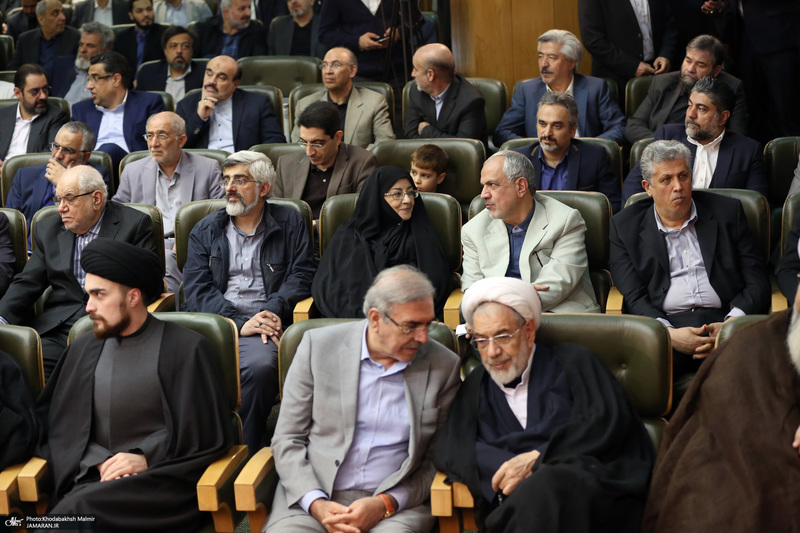 مراسم چهلمین روز درگذشت آیت الله بجنوردی در دائره المعارف بزرگ اسلامی - 2