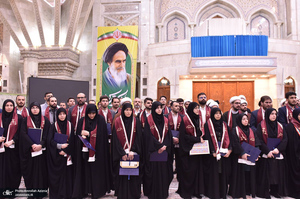 مراسم تحلیف قضات جدید الورود در حرم مطهر امام خمینی (س)