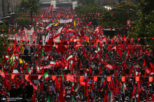 مراسم تشییع پیکر مطهر رهبر شهید انقلاب در تهران -4