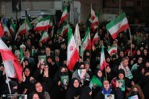 اجتماع حمایت از رزمندگان در مقابله با دشمن آمریکایی - صهیونی در پرند -2