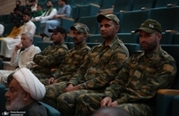 مراسم سالگرد شهید رئیسی در نجف اشرف با حضور سید علی خمینی و سخنرانی امام جمعه بغداد (8)