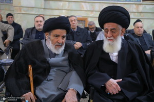 مراسم چهارمین سالگرد آیت الله العظمی صافی گلپایگانی‎ (ره)