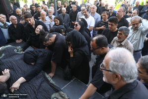 مراسم تشییع محمدرضا سوخته سرایی