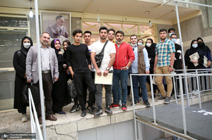 بازدید دانشجویان دانشگاه آزاد اسلامی واحدهای علوم پزشکی تهران و پردیس‎‎ از جماران