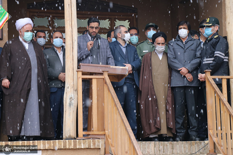 مراسم بزرگداشت 12 بهمن در بیت تاریخی حضرت امام در خمین