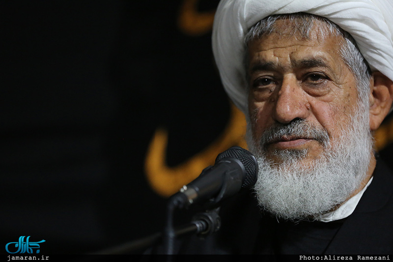 مراسم عزاداری شب بیست و هشتم صفر در محضر استاد امجد