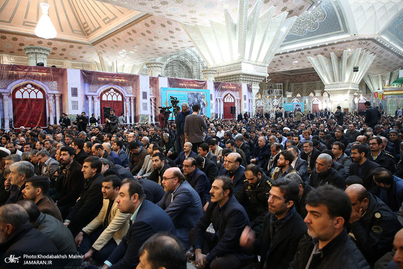 تجدید میثاق شهردار تهران و اعضای شورای اسلامی شهر تهران با آرمان های امام(س)