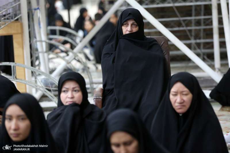 مراسم شب عاشورا در حرم مطهر امام خمینی (س)