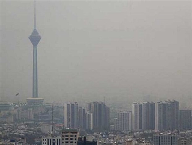 هوای تهران با شاخص 112 برای گروه های حساس ناسالم است