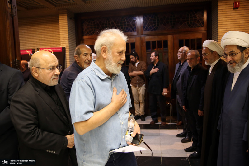 مراسم چهلمین روز در گذشت  مادر مسجدجامعی