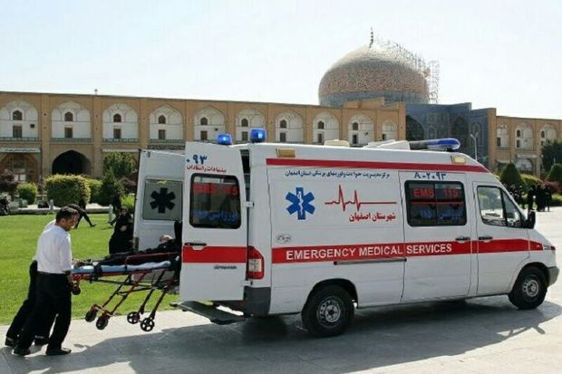 اورژانس ۱۱۵ اصفهان در  تاسوعا و عاشورای حسینی به ۹۹ نفر خدمات ارایه کرد