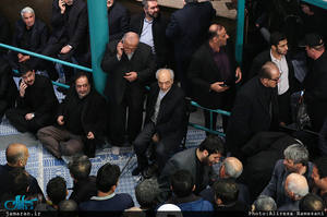 مراسم وداع با پیکر آیت الله هاشمی رفسنجانی(ره) در حسینیه جماران-15