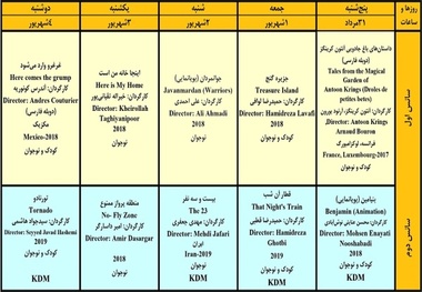 تبریز میزبان اکران فیلم‌های سی و دومین جشنواره بین‌المللی فیلم‌ کودک و نوجوانان