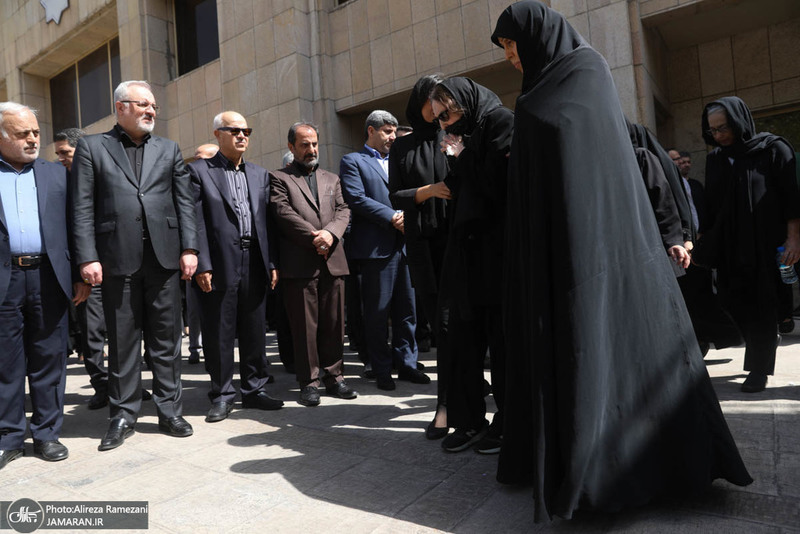 مراسم تشییع سیروس پرهام