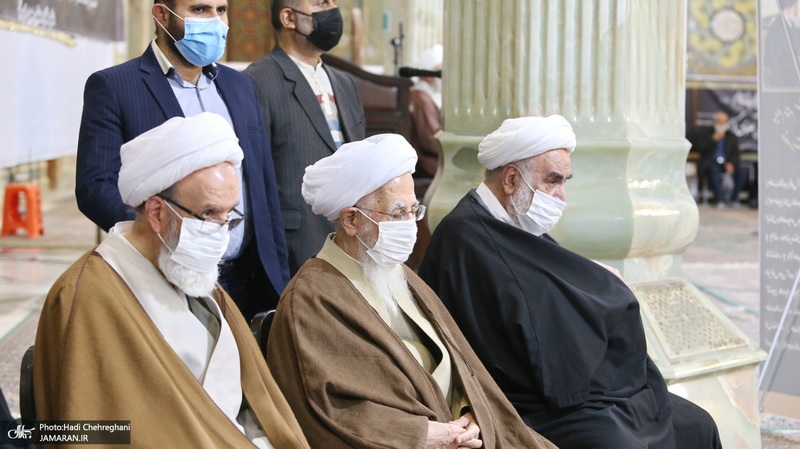 مراسم بزرگداشت مرحوم آیت الله العظمی علوی گرگانی (ره) در قم