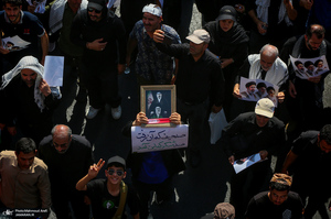مراسم تشییع پیکر مطهر رهبر شهید انقلاب در تهران -4