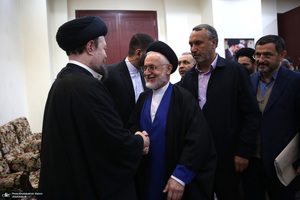 حاشیه دیدار نمایندگان مجلس با سید حسن خمینی